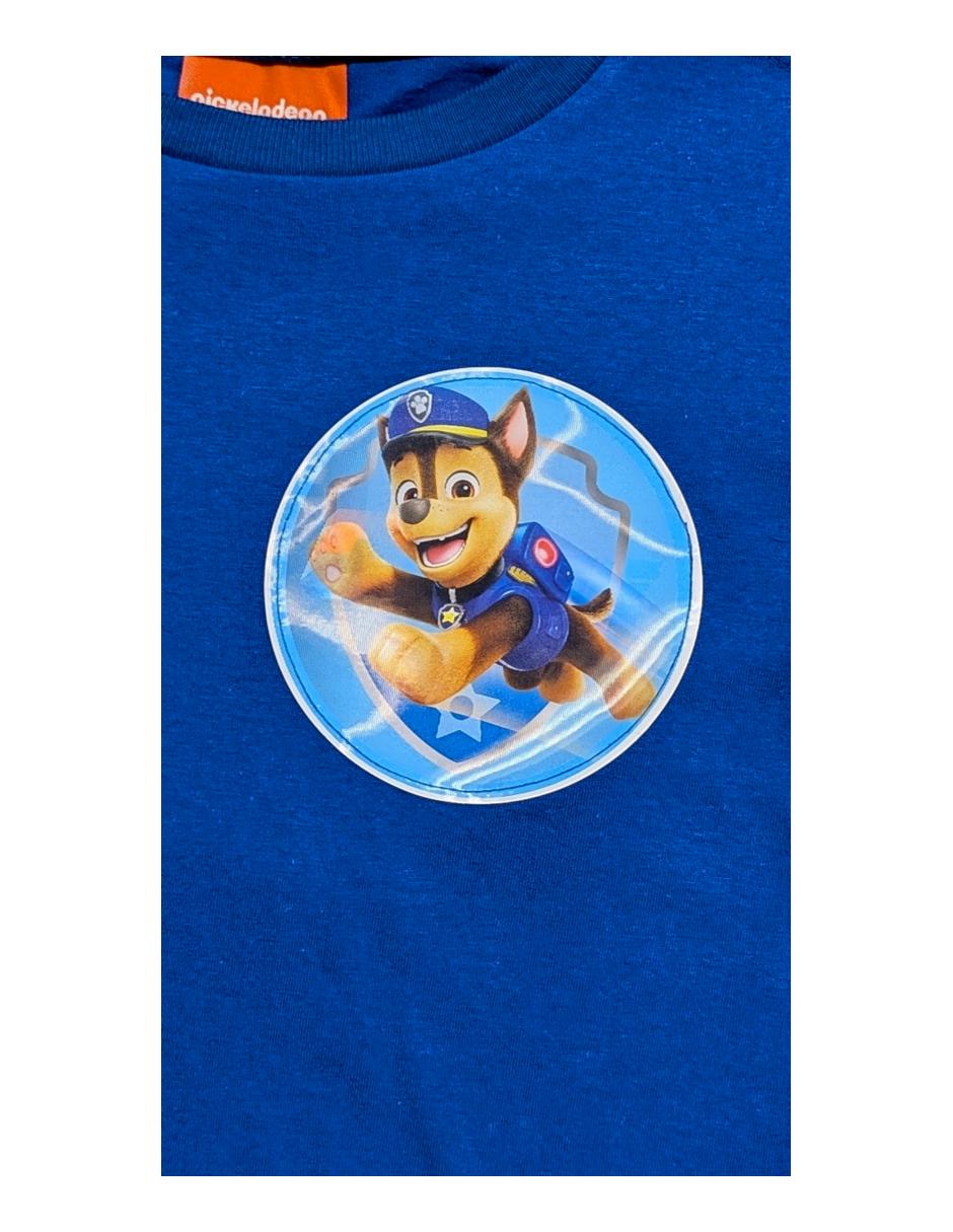 Playera Paw Patrol manga corta para niño 3