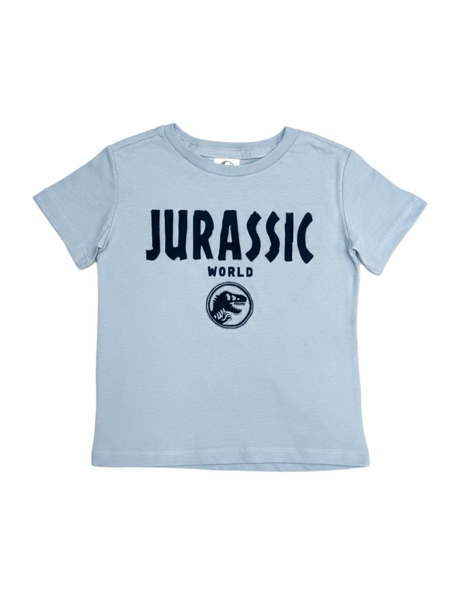 Playera Jurassic World manga corta para niño Playera Jurassic World manga corta para niño