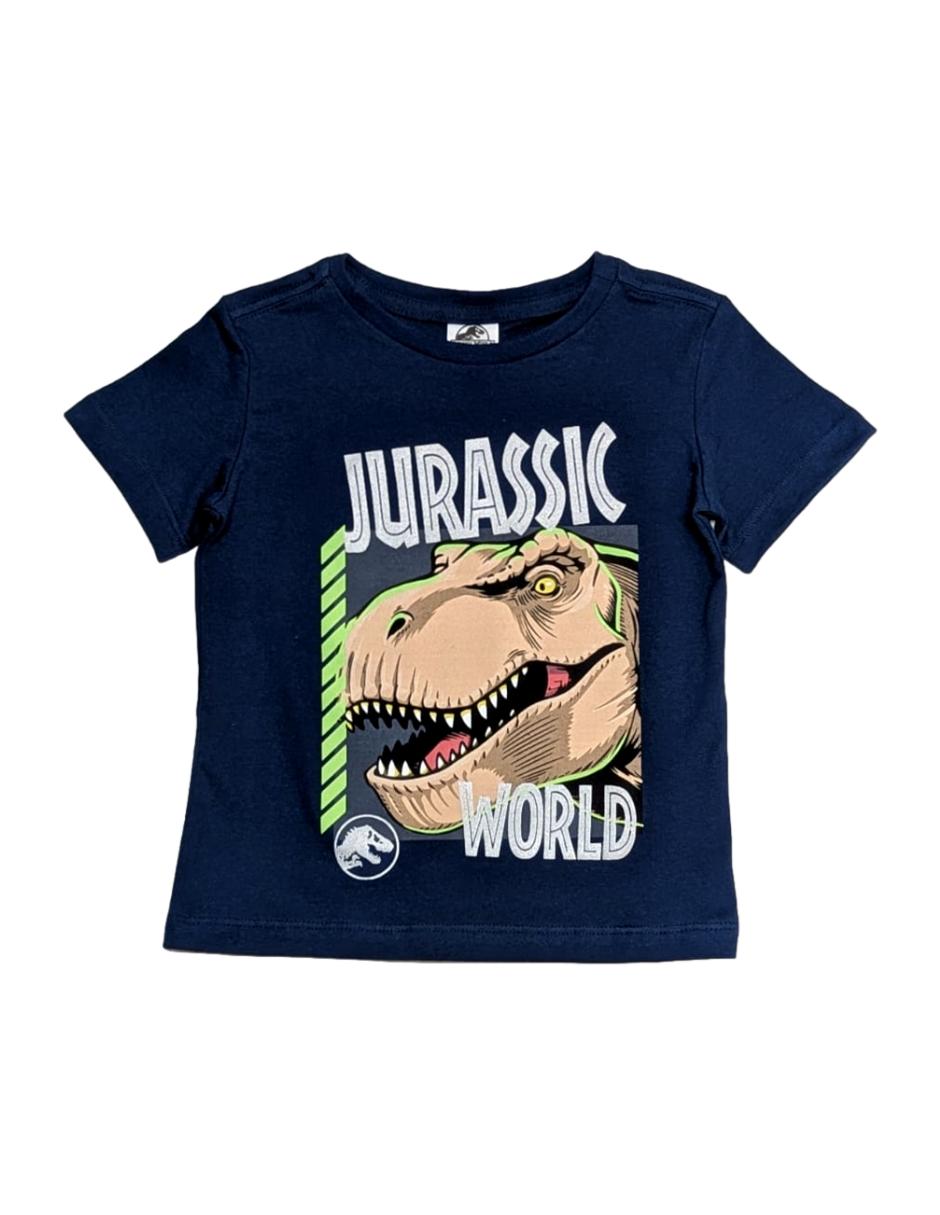 Playera Jurassic World manga corta para niño Playera Jurassic World manga corta para niño