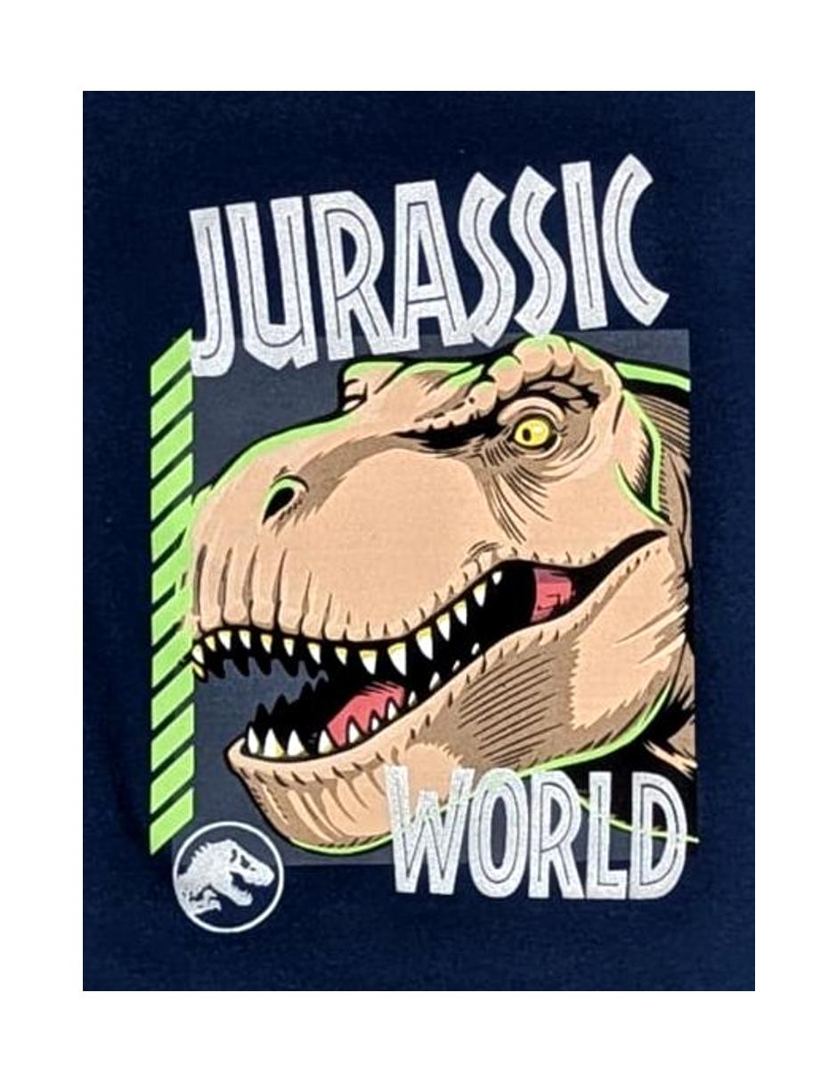 Playera Jurassic World manga corta para niño 3