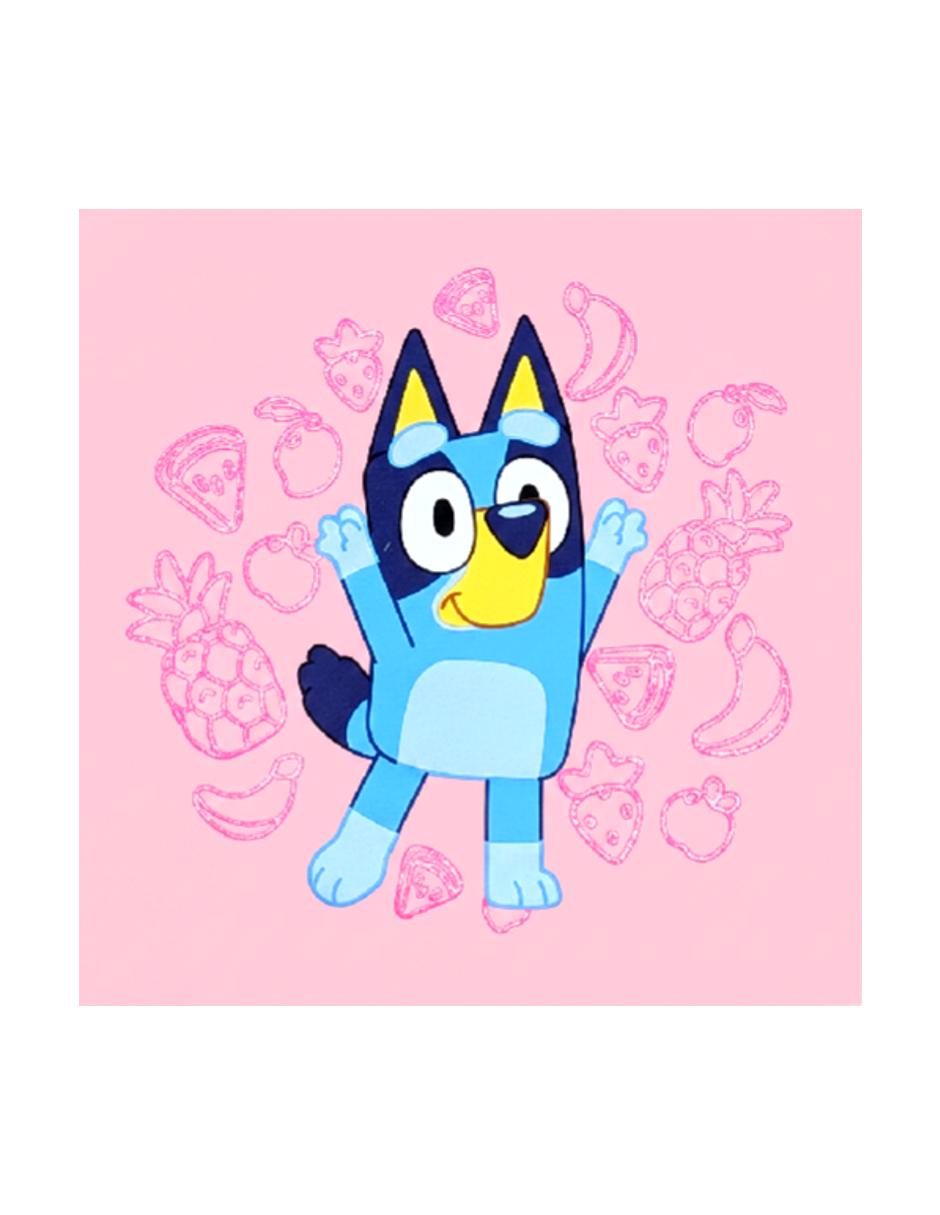 Playera Bluey manga corta para niña 3
