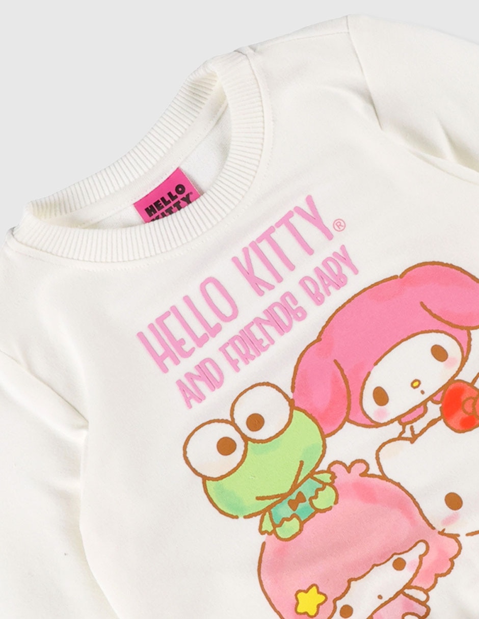 Sudadera Hello Kitty and Friends para niña 3