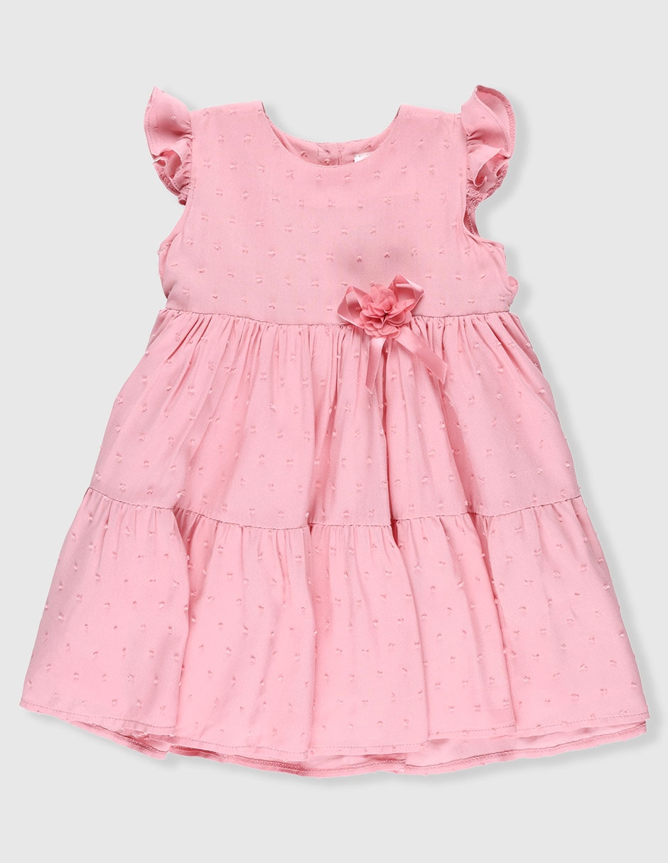 Vestido manga cap para niña Vestido manga cap para niña